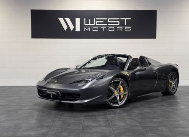 Ferrari 458 Spider 4.5 V8 570 – 1°Main Française Carbone Baquets Lift LEDs JBL 1498EMOIS Occasion