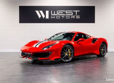 Ferrari 488 Pista 3.9 V8 720 – 1°Main Française Full Carbone AFS Lift Baquets Harnais 4385EMOIS Occasion