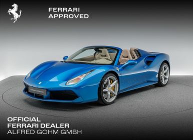 Vente Ferrari 488 Spider V8 3.9 670 ch  Carbon Céramic * 1èreM * JBL * entretien Ferrari de 7 ans jusqu'au 04/20256 ° Garantie Ferrari Approved 21 mois Reconductible Occasion