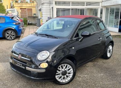 Achat Fiat 500 500c Phase II 1.2 Mpi 69cv Lounge Édition Cabriolet -Crit’Air 1-Clim-Jante Alu 1ère Main Occasion