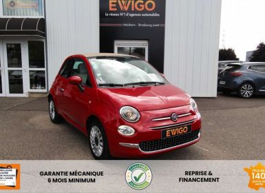 Achat Fiat 500C CABRIOLET 1.2 70 LOUNGE Occasion