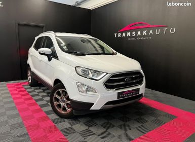 Achat Ford Ecosport 1.0 EcoBoost 125ch BVA6 Titanium 65000km Occasion