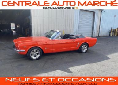 Ford Mustang CABRIOLET 289 CI V8 POPY RED 1965