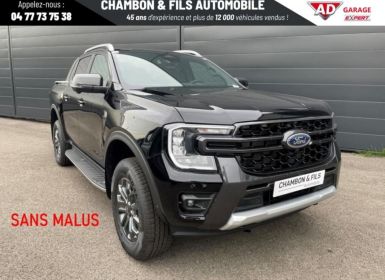 Achat Ford Ranger DOUBLE CABINE 2.0 ECOBLUE 205 CH S&S BVA10 e-4WD WILDTRAK Neuf