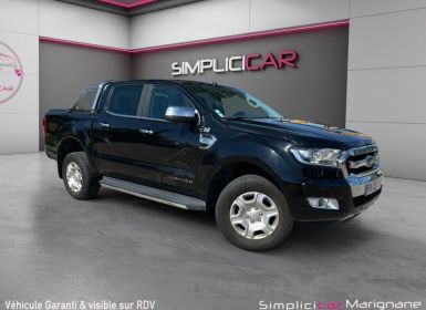 Achat Ford Ranger DOUBLE CABINE 3.2 TDCi 200 4X4 BVA6 LIMITED SIÈGES CUIR CHAUFFANTS CAMERA DE RECUL BENNE FERMÉ GARANTIE 12 MOIS Occasion