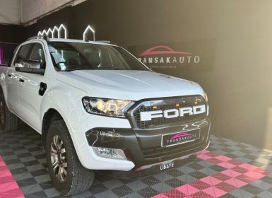 Achat Ford Ranger DOUBLE CABINE WILDTRAK 4X4 213 ch 3.2 TDCi BVA6 Full suivi Sièges électriques chauffants Camera Bluetooth Occasion