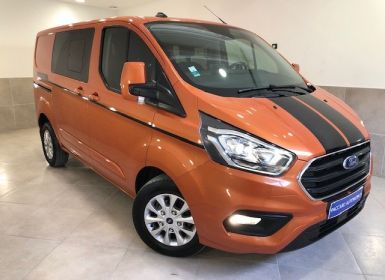 Vente Ford Transit CUSTOM CAB APPRO 5 PLACES L1H1 130cv LIMITED Occasion