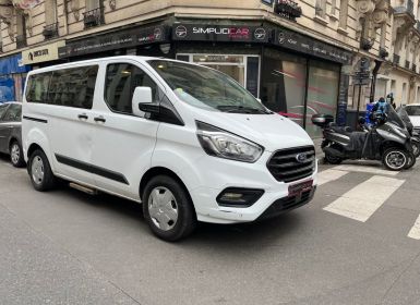 Achat Ford Transit CUSTOM FOURGON 340 L2H1 2.0 ECOBLUE 130 BVA TREND BUSINESS 9 PLACES PMR TVA Occasion