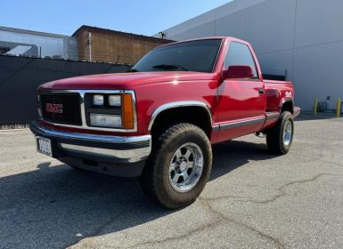 Achat G.M.C Sierra 4x4 350CI V8 ROUGE 1989 Occasion