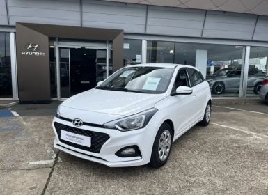 Achat Hyundai i20 1.2 75ch Initia BVM5 1ère main Française Entretien 100% Garantie 07-2025 2 clés Climatisation Bluetooth + USB Stop&Start Occasion