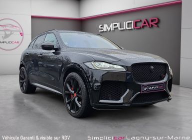 Jaguar F-Pace 5.0 V8 550 ch Supercharged AWD BVA8 SVR - ENTRETIEN TOIT OUVRANT SIEGES CHAUFFANTS ETAT NICKEL Occasion