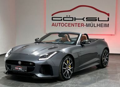 Achat Jaguar F-Type V8 5.0L Compresseur SVR AWD 575 ch, RARE !! SIÈGE BAQUET CUIR Fauve Echappement sport Pack Sport, Céramic, Son Méridian Garantie 12 mois Prémium Occasion