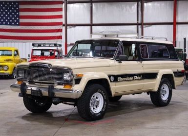 Achat Jeep Cherokee Chief Occasion