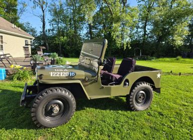 Vente Jeep Willys Cj2a  Occasion