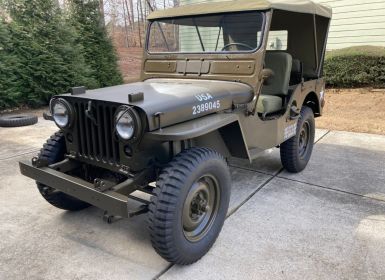 Vente Jeep Willys M38  Occasion