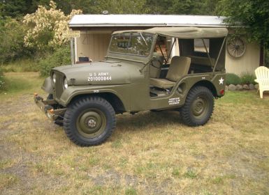 Vente Jeep Willys M38A1 US Army Jeep  Occasion