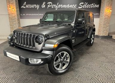 Jeep Wrangler 2022 4xe Hybride rechargeable 380ch Sahara - 59000km - 1°main Occasion