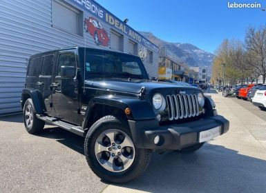 Achat Jeep Wrangler 2.8 CRD 200ch Unlimited Sahara BVA Occasion