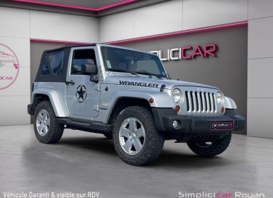 Jeep Wrangler 2.8 CRD 200CV SAHARA Garantie 12 mois