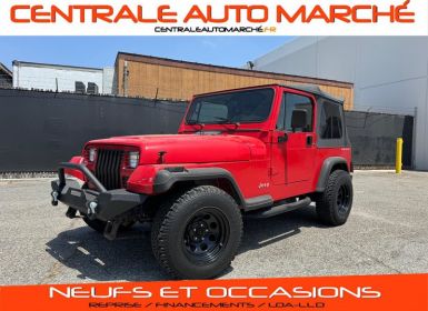 Vente Jeep Wrangler 4.0L 6 CYLINDRES Occasion