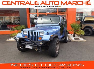 Achat Jeep Wrangler 4.2L 6 CYLINDRES 1989 BLEUE Occasion