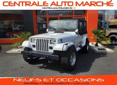 Vente Jeep Wrangler 4.2L 6 CYLINDRES Blanche Island Edition Occasion