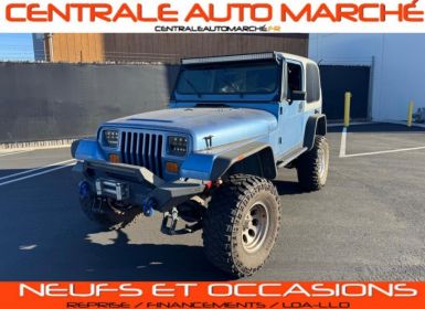 Jeep Wrangler 4.2L 6 CYLINDRES BLEU 1988