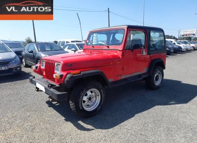 Achat Jeep Wrangler Jeep Wrangler 2.5 I 103 CV Année 1989 Véhicule De Collection Vendu En L'état Occasion