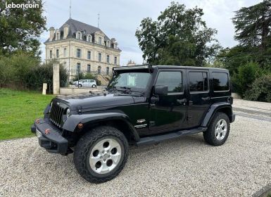 Achat Jeep Wrangler JK UNLIMITED SAHARA 2.8 CRD 16V DPF 4WD S&S 200 ch Occasion