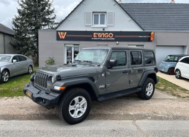 Achat Jeep Wrangler UNLIMITED SPORT 2.0 272 ch – 1ère Main Occasion