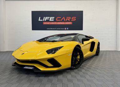 Achat Lamborghini Aventador Spyder LP 740-4 S Roadster Céramique 2018 741ch Française entretien garantie 12 mois Occasion