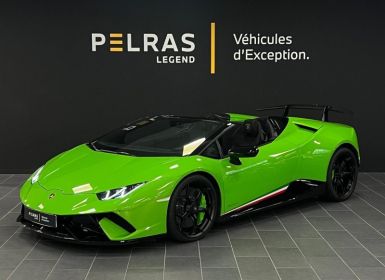 Vente Lamborghini Huracan Spyder LP 640-4 Performante Occasion