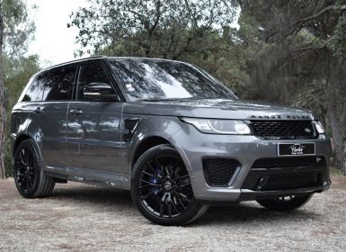 Vente Land Rover Range Rover Sport MAGNIFIQUE RANGE ROVER SPORT SVR 5.0 V8 SC 550ch BVA8 2EME MAIN VALEUR NEUF + DE 157Ke LED SIEGES SPORT SOFTCLOSE TOIT PANO MERIDIAN CARBONE PACK BLAC Occasion