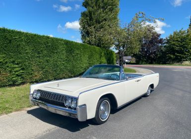 Lincoln Continental convertible 1962