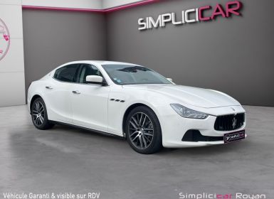 Achat Maserati Ghibli 3.0 (M157) V6 turbo D 275 ch BVA 8 Occasion