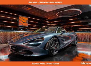 McLaren 720S COUPE 4.0 V8 LUXURY – 1ère Main Origine Monaco Écotaxe Payée Immat France Occasion