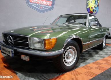 Mercedes 280 Magnifique SL de 05-1979 Européenne Exceptionnelle Couleur Moss Green CT pk Révisée Rien à prévoir Garantie 12 mois