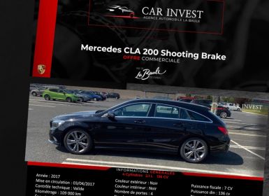 Mercedes CLA classe shooting brake 200 d pack luxe