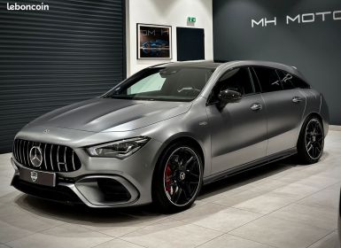 Mercedes CLA Shooting Brake MERCEDES 45 AMG S 421 CH PACK PERFORMANCE 4MATIC+ 8G-DCT SPEEDSHIFT LIGNE TITAN AKRAPOVIC GRIS MAT FRANÇAISE FULL OPTIONS Occasion