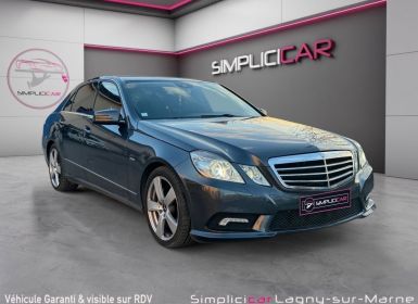 Vente Mercedes Classe E 350 CDI 3.0 CDI V6 231 BlueEfficiency Avantgarde Executive A - PACK AMG Occasion