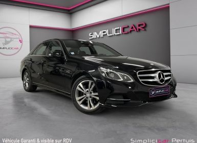 Achat Mercedes Classe E 350 Executive 258ch 9G-Tronic Occasion