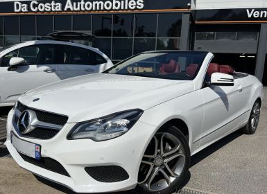 Vente Mercedes Classe E 5 V PHASE 2 CABRIOLET 220 D 2.2 170 Cv BVA7 APPLE & ANDROID - GARANTIE 1 AN Occasion