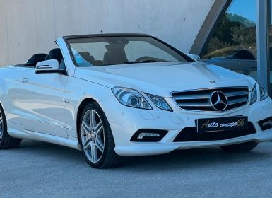 Achat Mercedes Classe E AMERCEDES BENZ CABRIOLET 350 CDI 3.0 231 cv Occasion