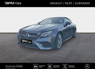 Achat Mercedes Classe E Cabriolet 220 d 194ch Sportline 9G-Tronic Occasion