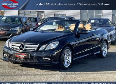 Achat Mercedes Classe E CABRIOLET 350 CDI EXECUTIVE BE BA Occasion