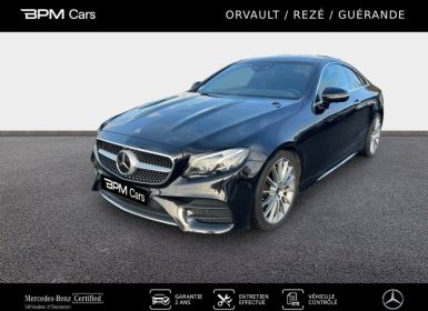Achat Mercedes Classe E Coupe 220 d 194ch AMG Line 9G-Tronic Occasion