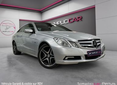 Achat Mercedes Classe E COUPE 350 CGI Executive Occasion