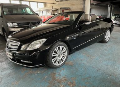 Achat Mercedes Classe E IV CABRIOLET 200 CGI BLUEEFFICIENCY EXECUTIVE BVA - Essence - Boîte automatique Occasion