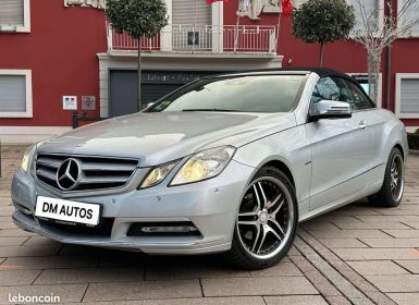 Achat Mercedes Classe E Mercedes benz 220 cdi cabriolet sportline bva Occasion