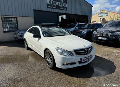 Achat Mercedes Classe E Mercedes benz coupe 250 cdi 204 ch blueefficiency ba toit pano- ouvrant Occasion